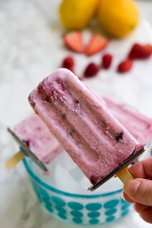 Rote Grütze ice pops