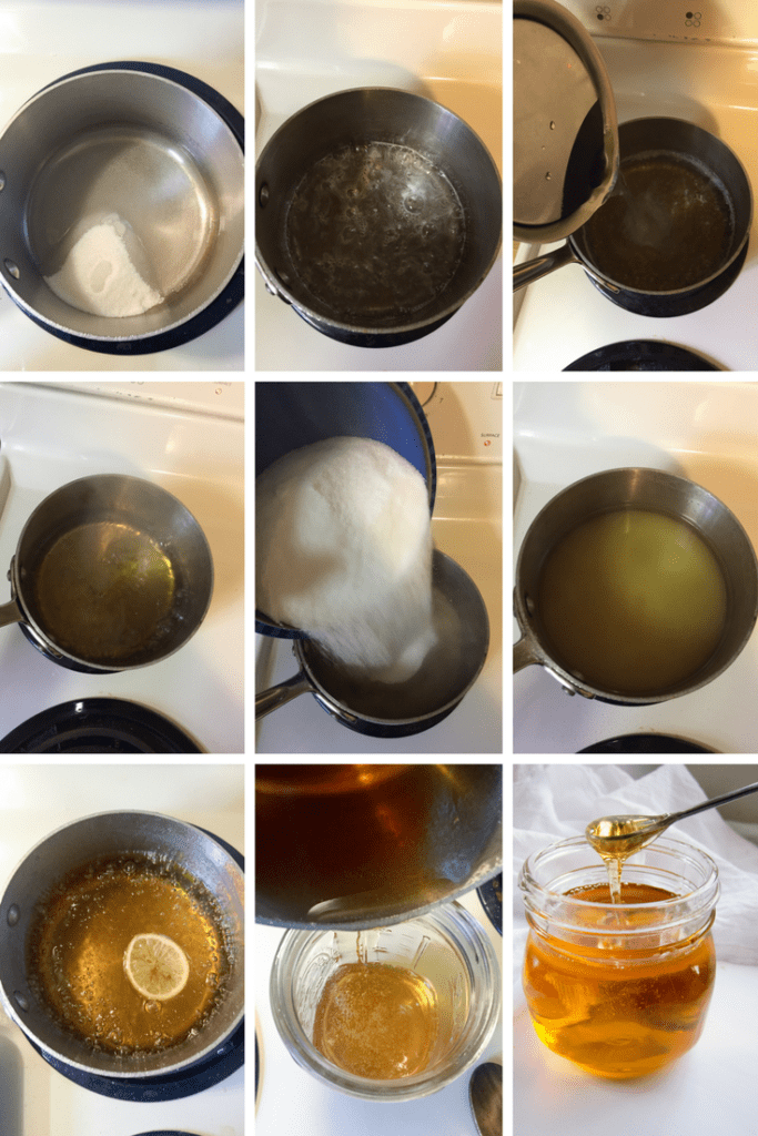 Step-by-step for making delicious Golden Syrup at home!
