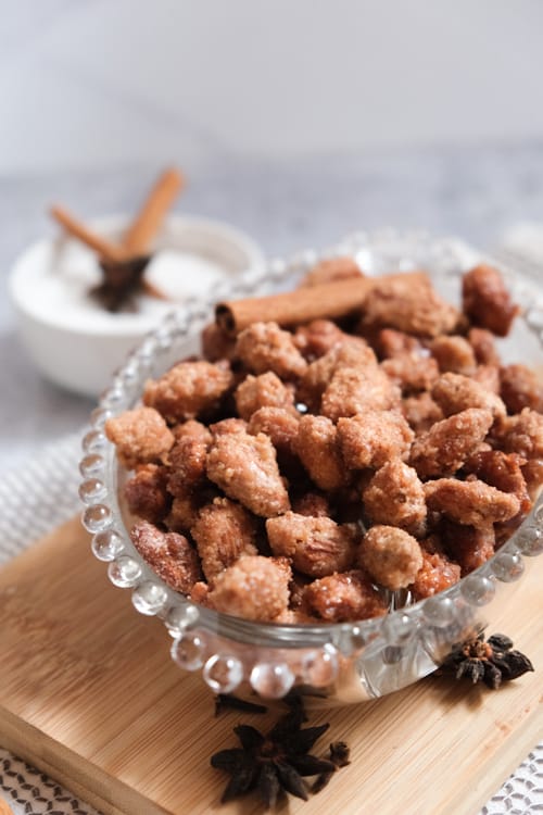 German Gebrannte Mandeln (almonds roasted in cinnamon and sugar)
