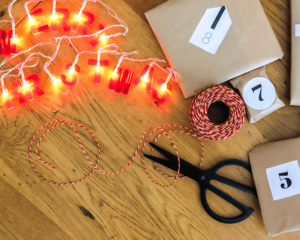 homemade Advent calendar